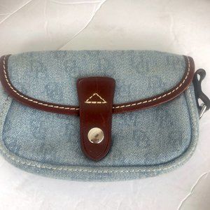 Dooney & Bourke Denim Pouch
